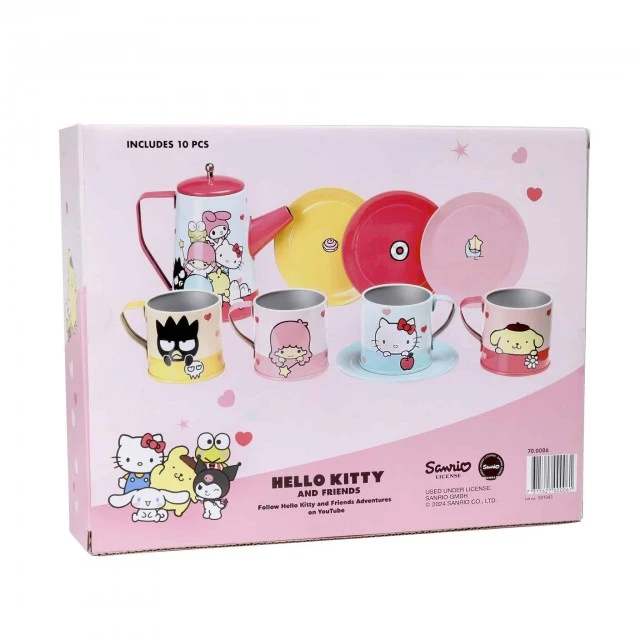 Метален сервиз Hello Kitty 10 части