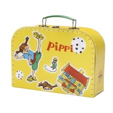 Pippi and friends yellow suitcase 25 cm.