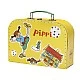 Pippi and friends yellow suitcase 25 cm.