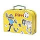 Pippi and friends yellow suitcase 25 cm.