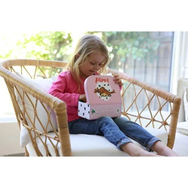 Pippi’s suitcase light pink 20 cm.