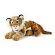 Large plush Tiger 60 cm. lying down