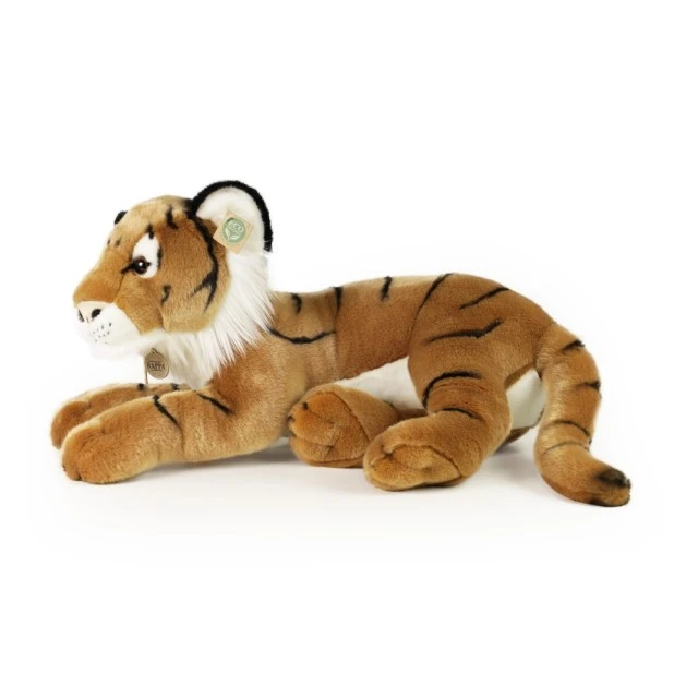 Large plush Tiger 60 cm. lying down