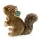 Plush Squirrel with acorn 20 cm.