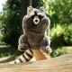 Puppet for theater Raccoon 28 cm.