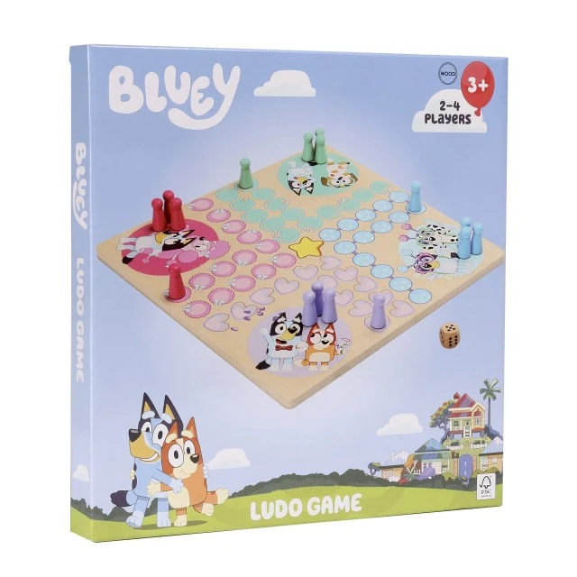 Wooden game Don’t be mad boy with Bluey