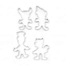 Метални формички за сладки Мечето Бамзе