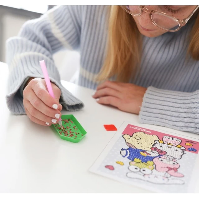 Диамантена мозайка Hello Kitty and friends
