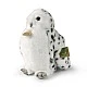 Plush White Owl with rotating head 28 cm.