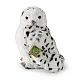 Plush White Owl with rotating head 28 cm.
