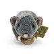 Еко плюшена играчка Сиво мишле 20 см.