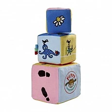 Creative baby cubes Pippi Longstocking
