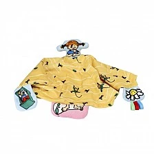 Soft baby blanket Pippi Longstocking