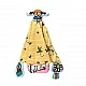 Soft baby blanket Pippi Longstocking