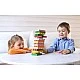 Wooden Jenga game with Pippi Longstocking
