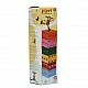 Wooden Jenga game with Pippi Longstocking