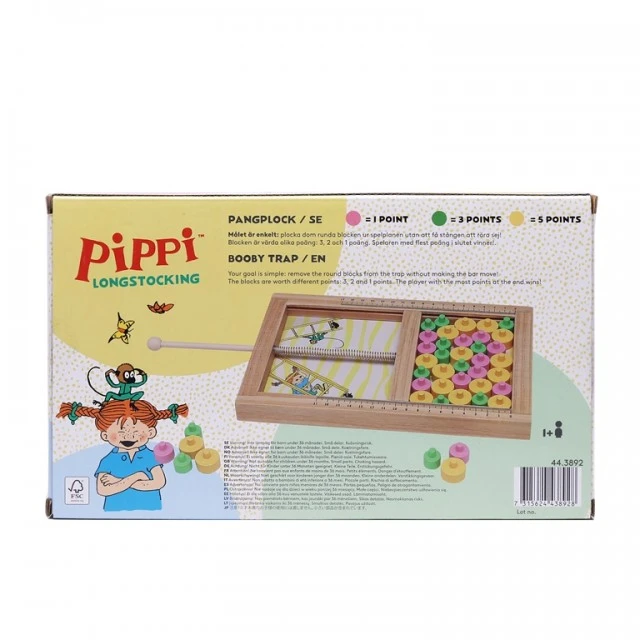 Children's board game Trap with Pippi