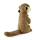 Plush Meerkat standing 23 cm. Soft Collection series