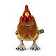 Plush toy Rooster 34 cm.