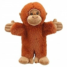 Orangutan puppet theater doll with full body 32 cm.