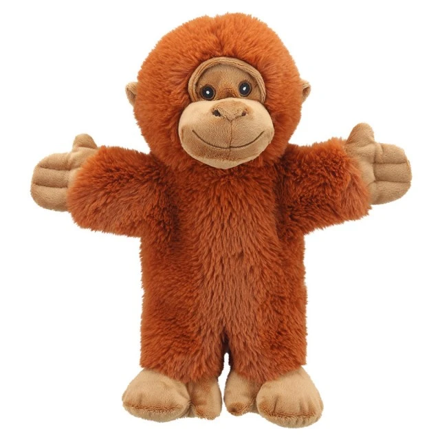 Orangutan puppet theater doll with full body 32 cm.