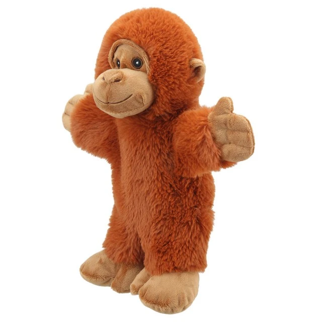 Orangutan puppet theater doll with full body 32 cm.