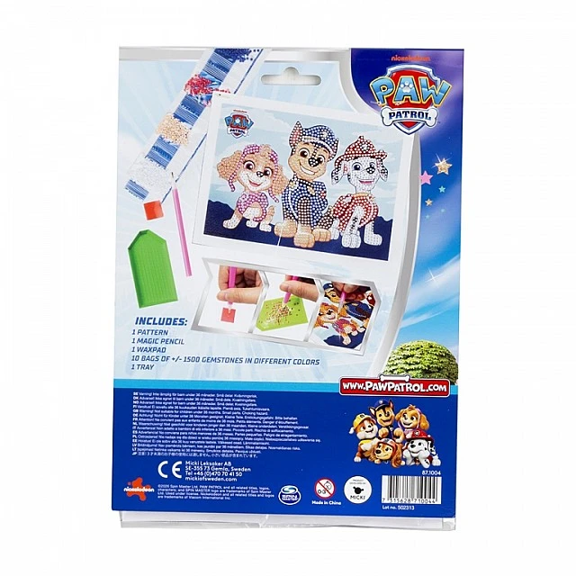 PAW PATROL Диамантена мозайка