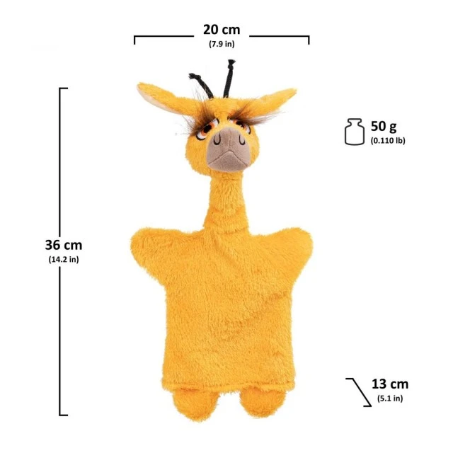 Crazy Giraffe Theater Puppet 36 cm.