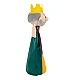 King Valentine theater doll 29 cm.