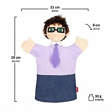 Teacher theater doll 29 cm.