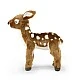 Plush Deer standing 30 cm. Eco Friends series
