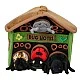 The Bug House with 4 dolls Hidden Dolls series
