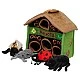 The Bug House with 4 dolls Hidden Dolls series