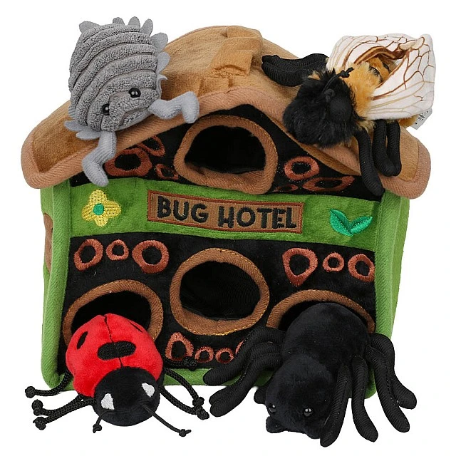 The Bug House with 4 dolls Hidden Dolls series