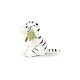 Plush White Tiger Sitting 15 cm.