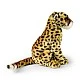 Plush Cheetah 28 cm. sitting series Eco Friends