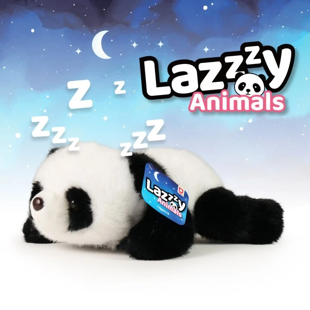 Плюшена Панда 29 см. лежащо серия LazyAnimals