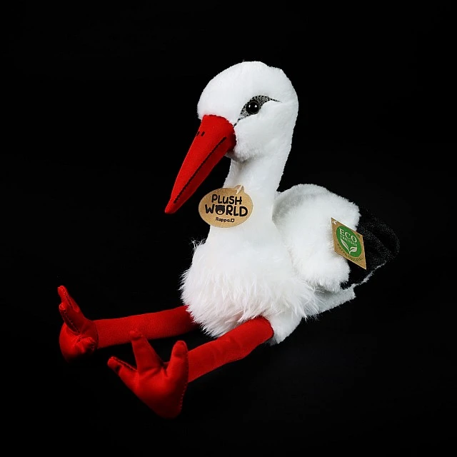 Plush toy Stork 32 cm. PLUSH WORLD series