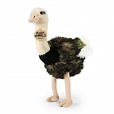 Plush toy Ostrich 33 cm. PLUSH WORLD series