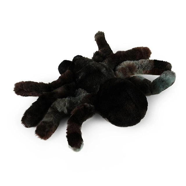 Plush toy Black Spider 20 cm. PLUSH WORLD series