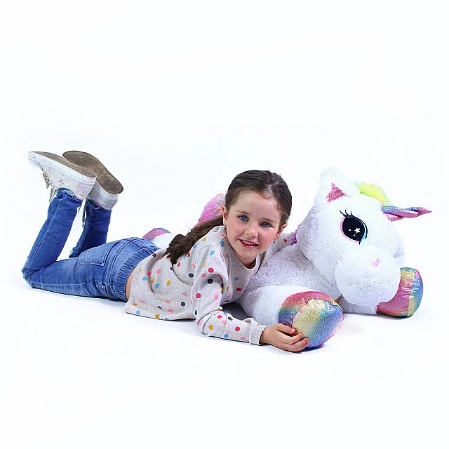 Large plush unicorn Funky 85 cm.