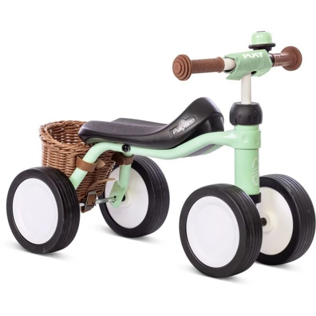 Quad bike for children over 1 year old PUKYLINO BUNDLE, pastel green