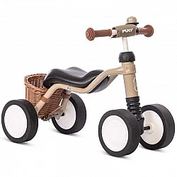 Quad bike for children over 18 months Puky Wutsch Bundle, beige