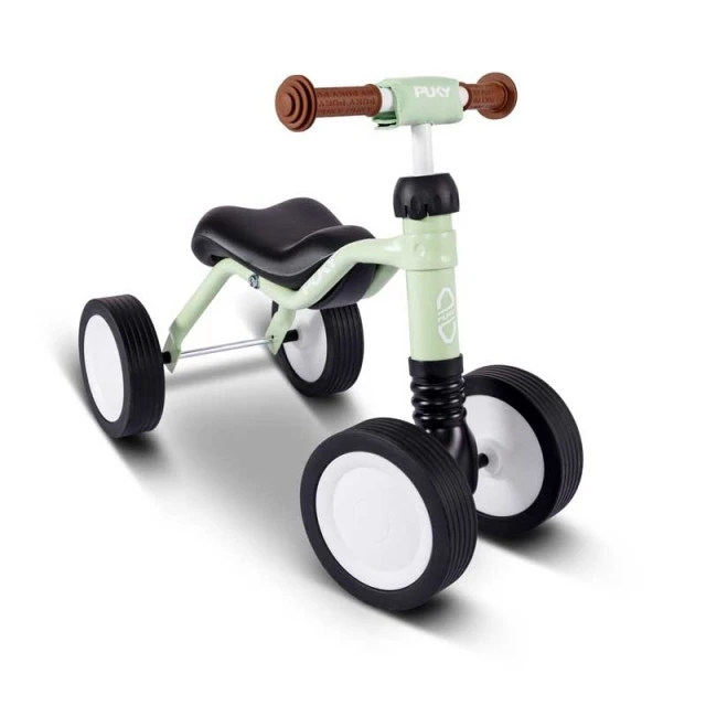 Quad bike for children over 18 months PUKY Wutsch in mint color