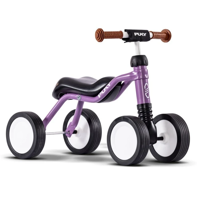 Quad bike for children over 18 months PUKY Wutsch in purple color