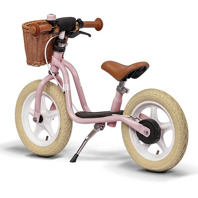 Баланс колело с кошничка PUKY LR 1L CLASSIC в ретро розов цвят