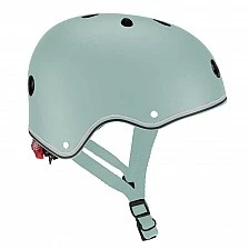 Children's bike and scooter helmet Globber Primo Lights XS/S (48-53CM) - green