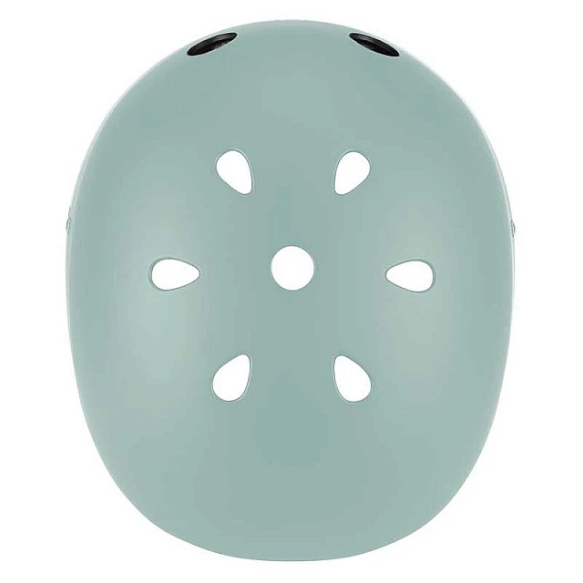 Детска каска за колело и тротинетка Globber Primo Lights XS/S (48-53CM) - зелена