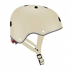 Children's bike and scooter helmet Globber Primo Lights XS/S (48-53CM) - beige