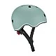 Globber Go Up Lights Kids Scooter Helmet, XXS/XS (45-51cm) - Green
